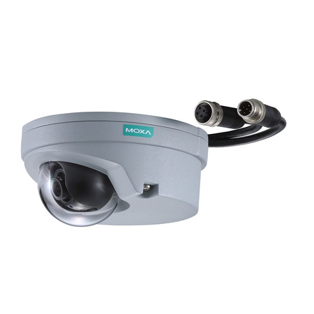 MOXA En50155, FHD, H.264/Mjpeg Ip Cam, M12 Cnct, 1 Aud. Inpt, Vport P06-2L42M-Ct VPort P06-2L42M-CT